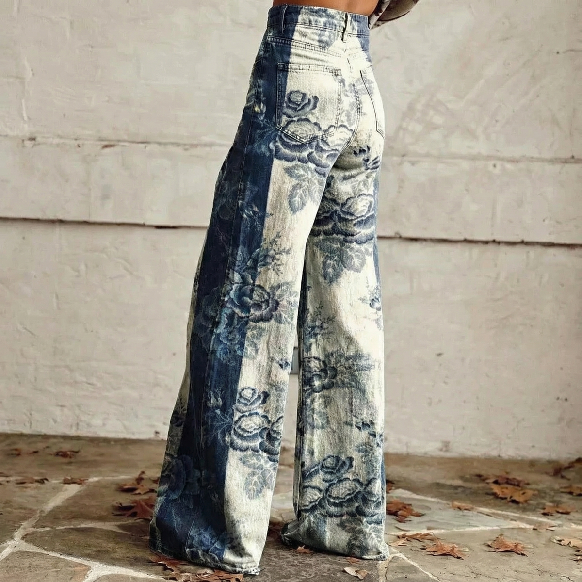 Mia™ - Boho Two Tone Trousers