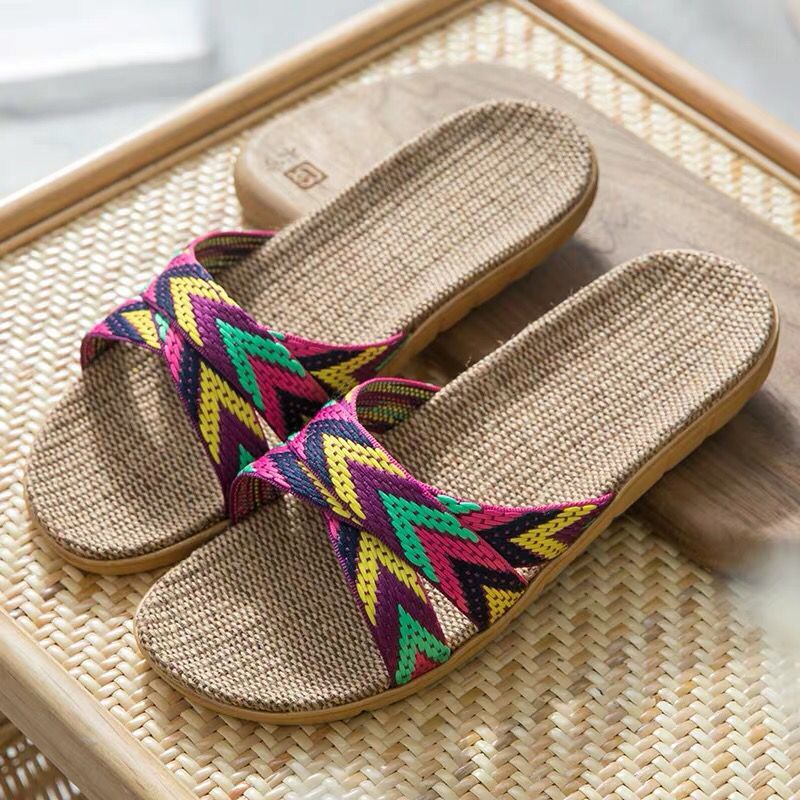 Lucia™ Woven Slide Sandals