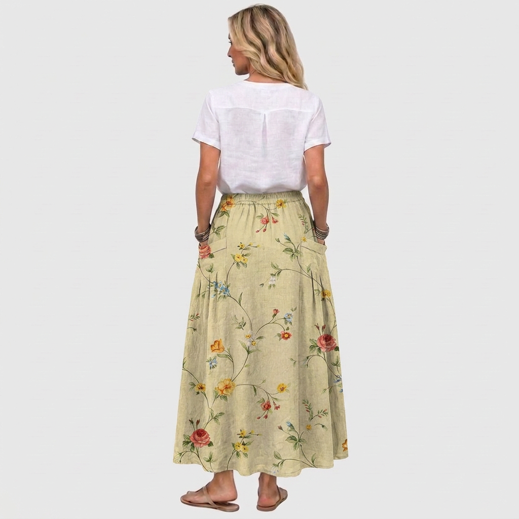 Julia | Elegant Flowing Skirt