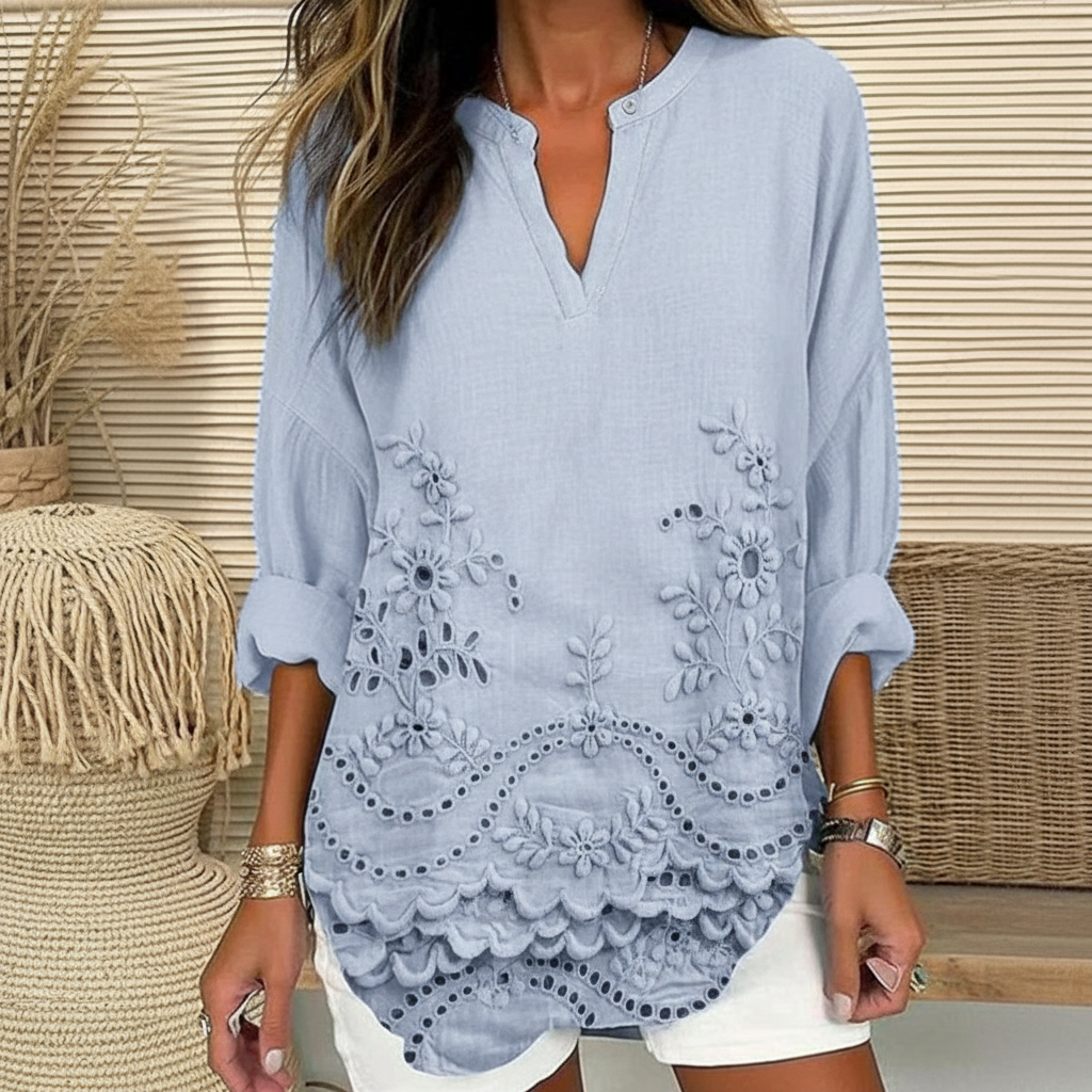 Viva™ | Chic Printed Blouse