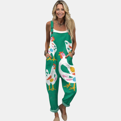 Alma™ - Comfortable Printed Overall