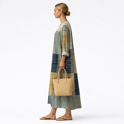 Anna™ | Chic Abstract Elegance Dress