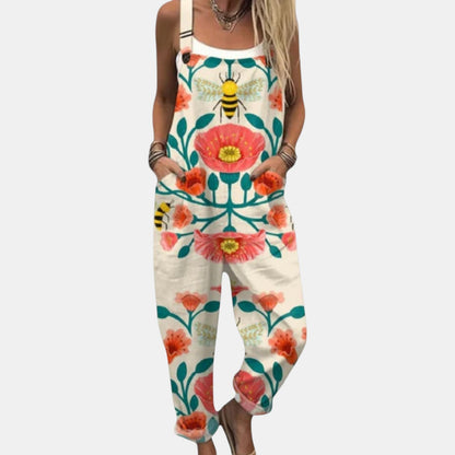 Ella™ - Comfortable Printed Overall