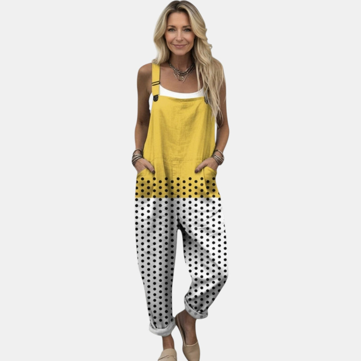 Olivia™- Comfortable Printed Overall