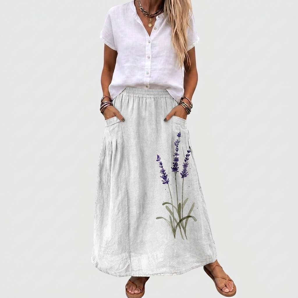 Kathryn | Elegant Flowing Skirt