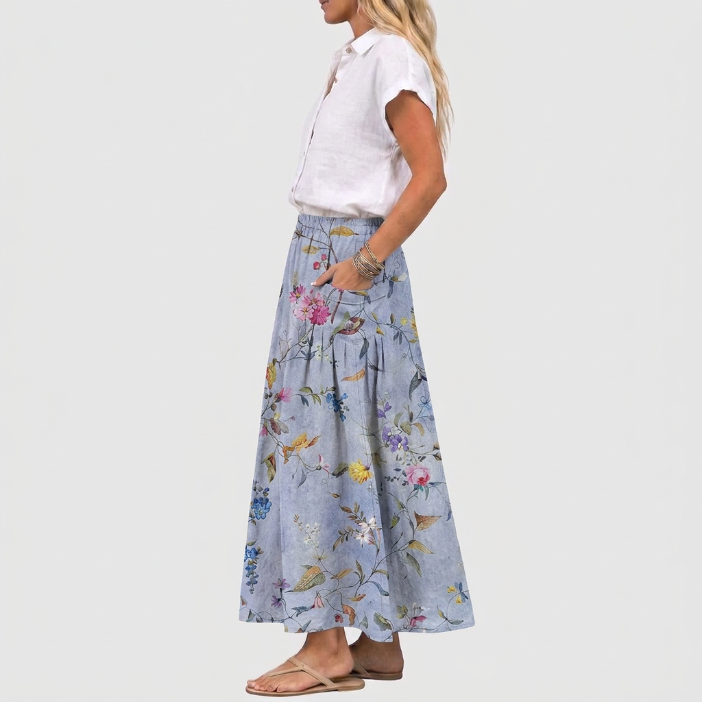 Thea | Elegant Flowing Skirt