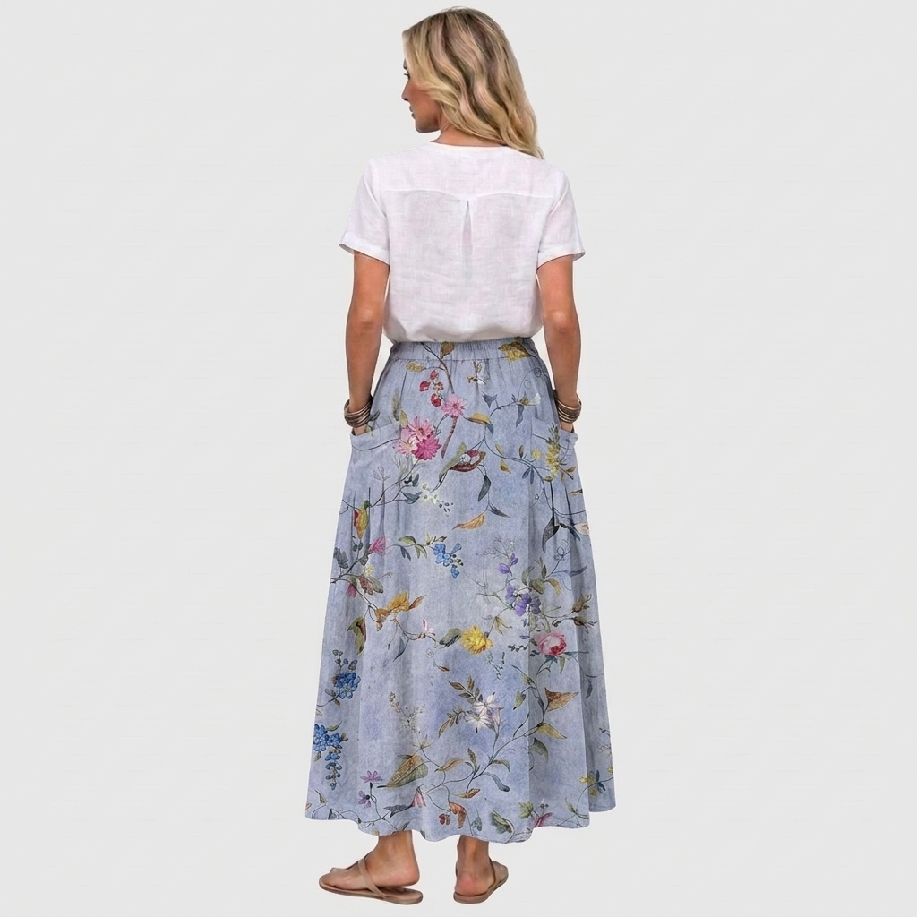 Thea | Elegant Flowing Skirt