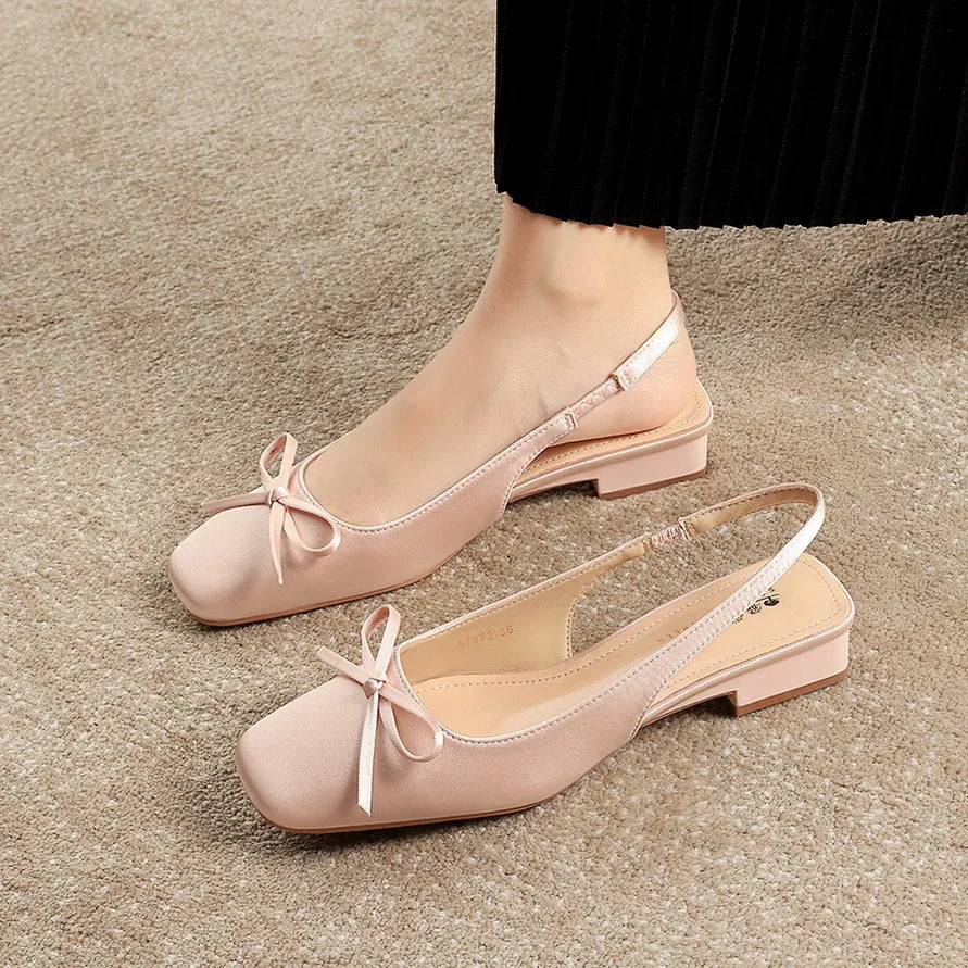 Denise™ Bow-Tie Slingback Sandals