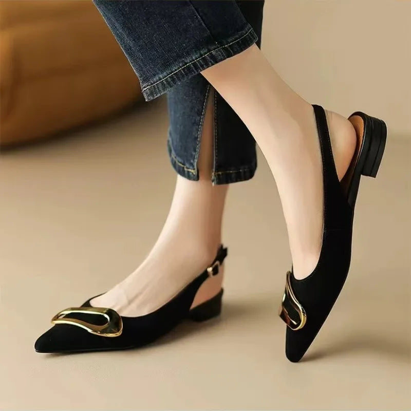 Heather™ Low-Heeled Sandals