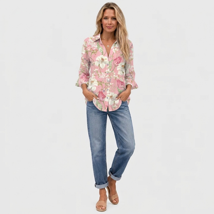 Frances™ | Elegant Bloom Blouse