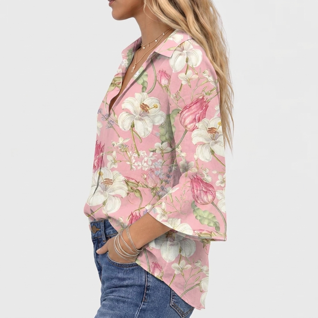 Frances™ | Elegant Bloom Blouse