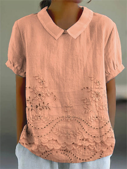 Bea™ - Floral Collared Top