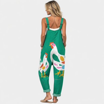 Alma™ - Comfortable Printed Overall
